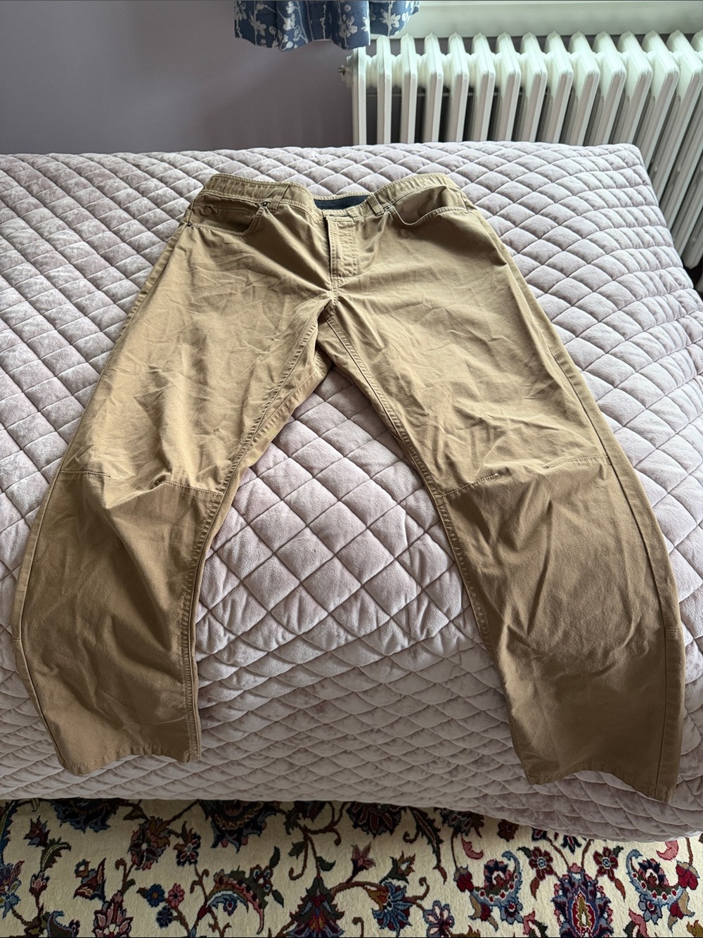 Columbia Men’s Straight Fit - Dark Tan Pants